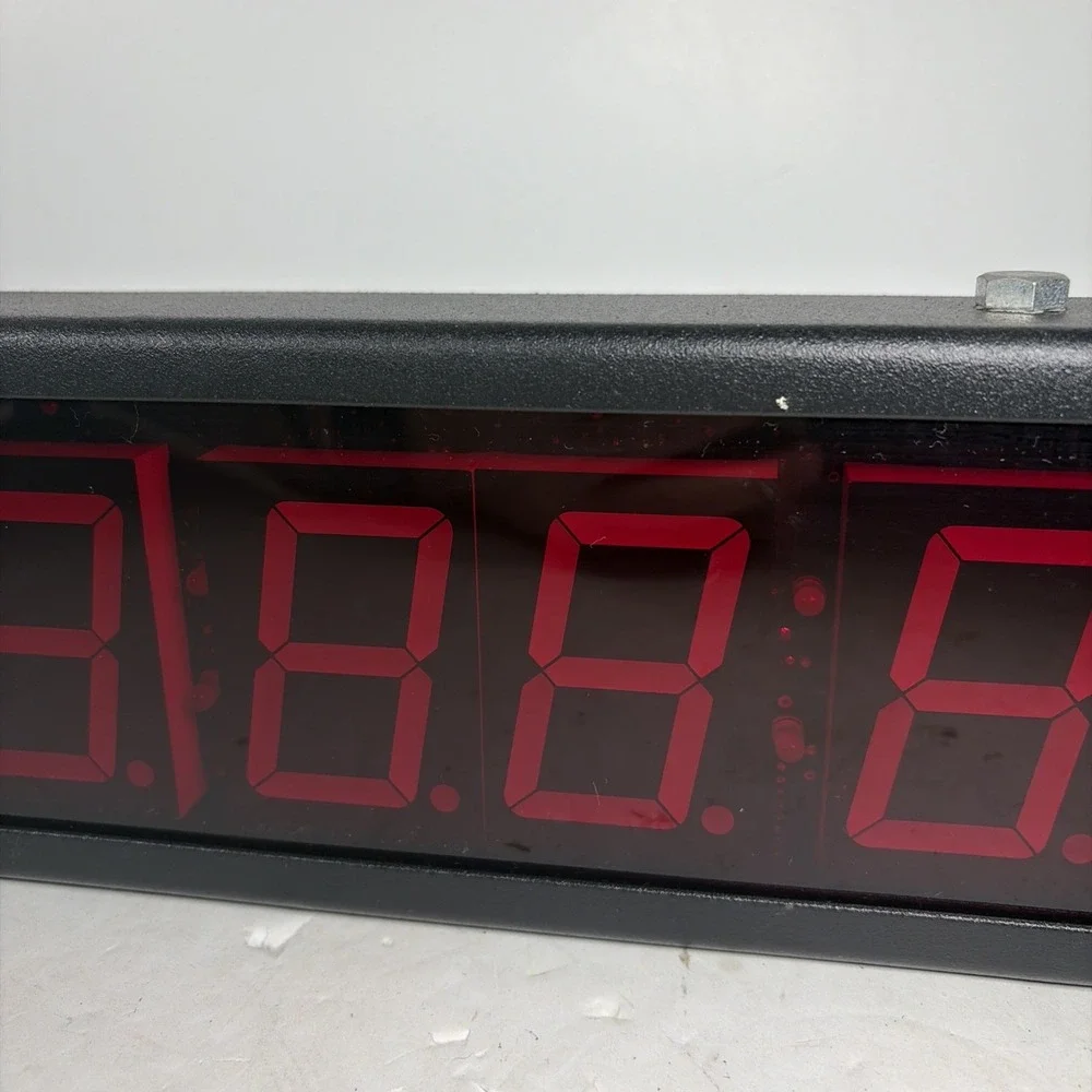 Electronic Displays Inc Industrial LED Clock Gym Timer‎ 16